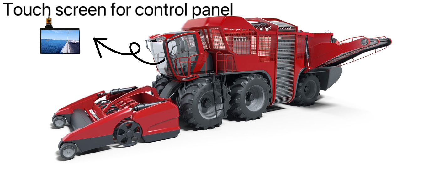 Touch Screens: Applications in Sugar Beet Harvesters