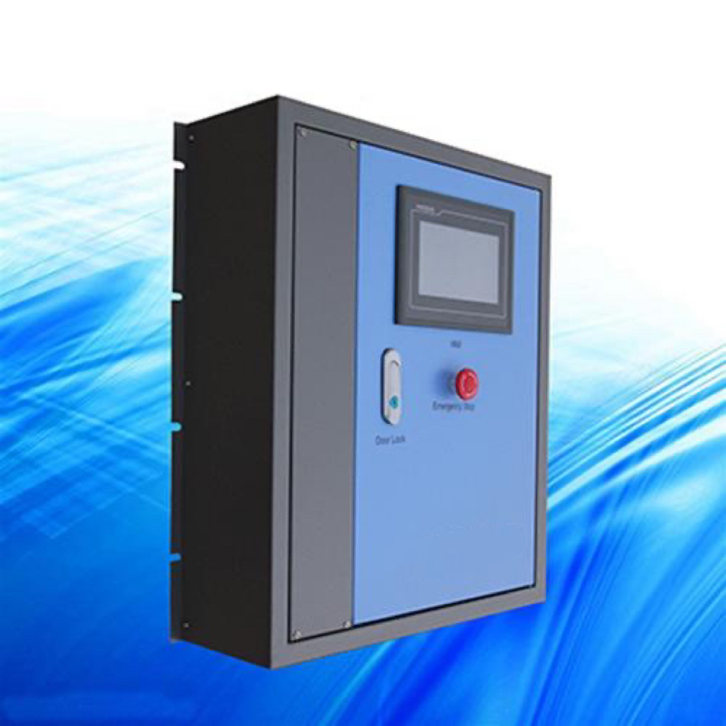 The application of touch screen in air compressor