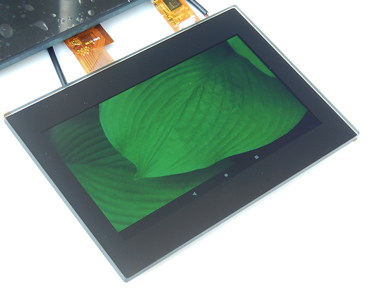 What are the benefits of using ceramic inks on touchscreens?