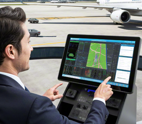The application of touch display solutions in flight simulation peripherals