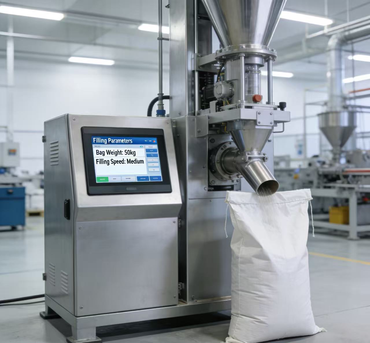 Developing Rugged and Reliable Industrial Touch Display Modules for Valve Bag Filling Machines