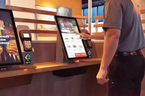 Analysis of the actual functions of touch screens on ordering machines