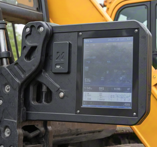 Application of Touch Display Modules in Hydraulic Demolition Machinery