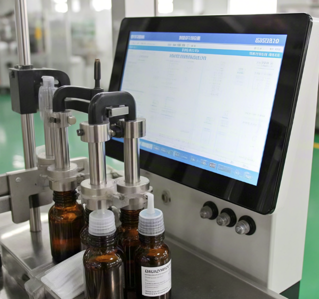 Application of Touch Display Modules in Automated Filling Machines