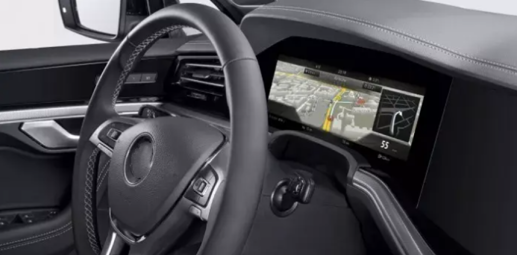 Curved Touch Screens in Automotive Applications