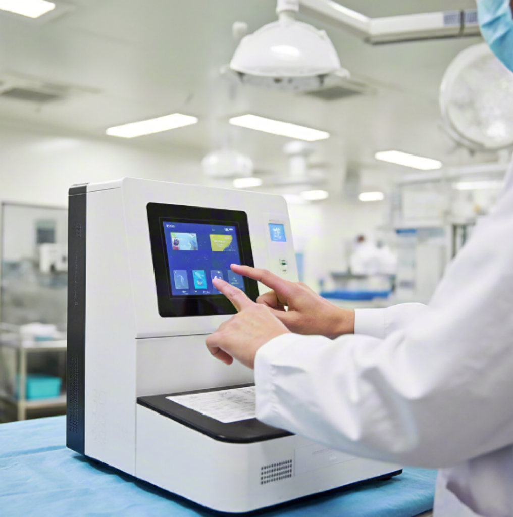 The application of touch screens in sterilizers