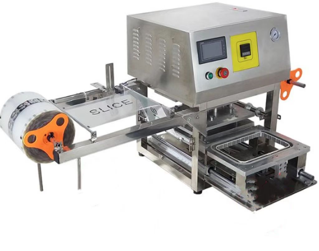 Touch display for tray sealing machine